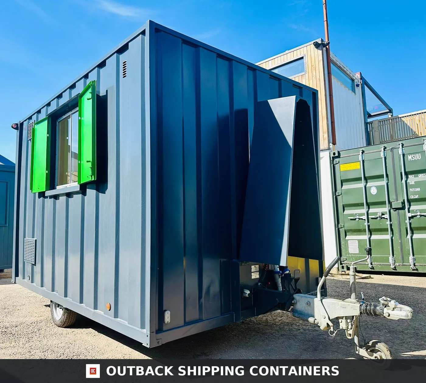Groundhog Towable Mobile Welfare | Towable Toilet & Canteen | Self Contained | GP360 | No 1025