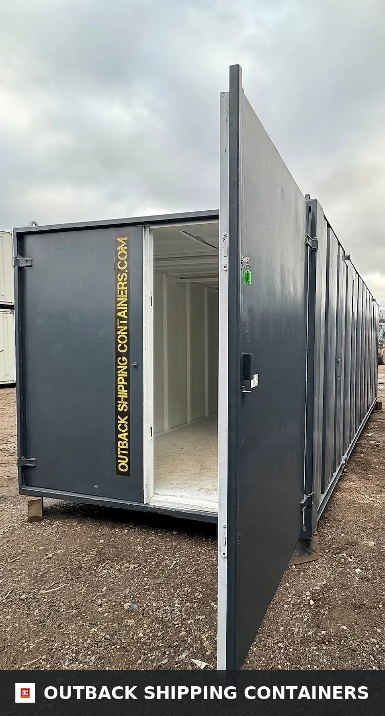 24 x 9 ft Secure Storage Container — Anti-Vandal Steel Store
