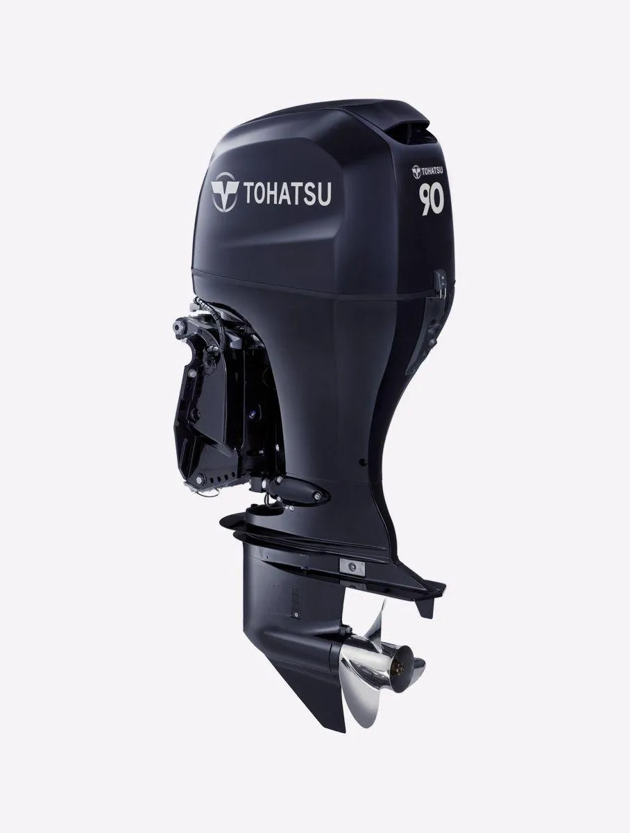 Tohatsu BFT90AXRTA, 90 HP, 25 IN SHAFT, ELECTRIC START ,PT&T