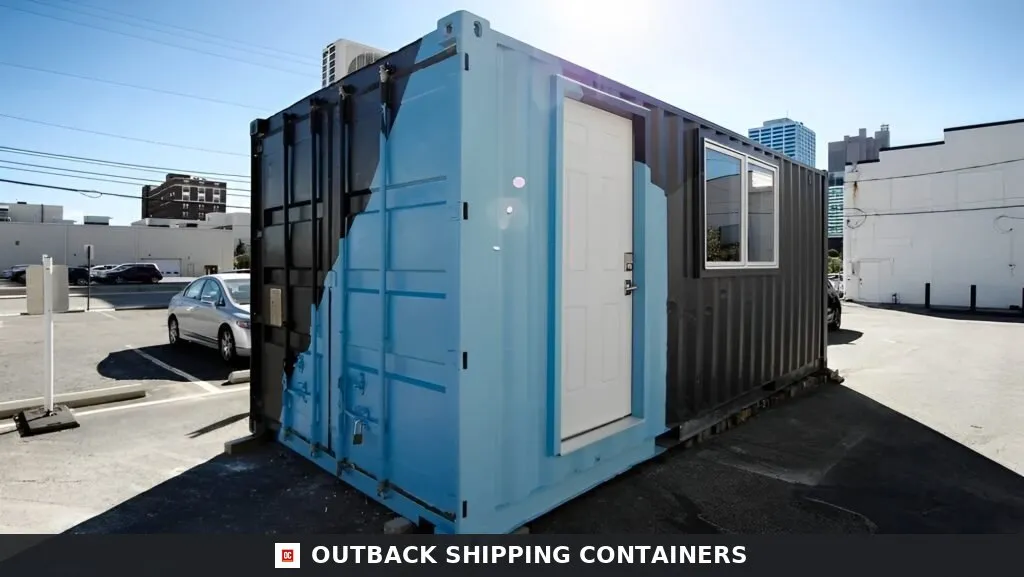 Fully Equipped 20ft Shipping Container Home