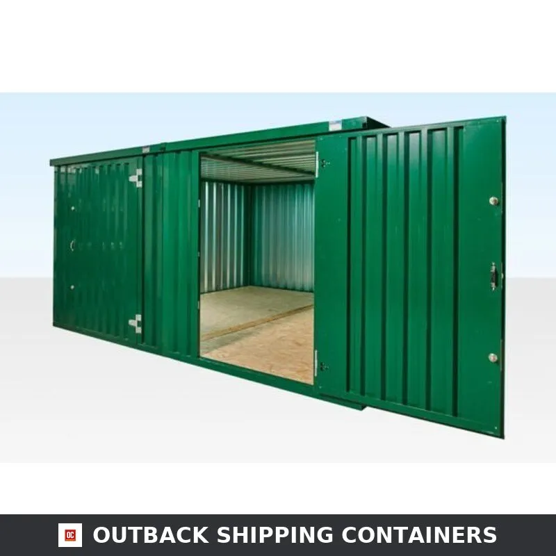 3M X 4.2M Side Linked Flat Pack Container Bundle (Powder Coated)