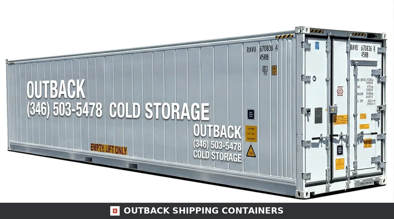 40ft New Refrigerated Shipping Container
