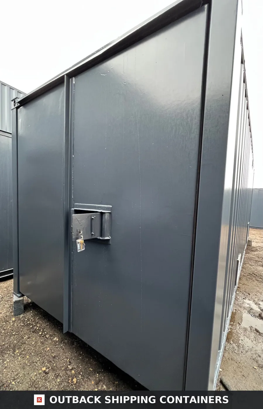 No 769 — 21 x 8 ft — Gas Storage Container — Steel Secure Store — Container Conversion