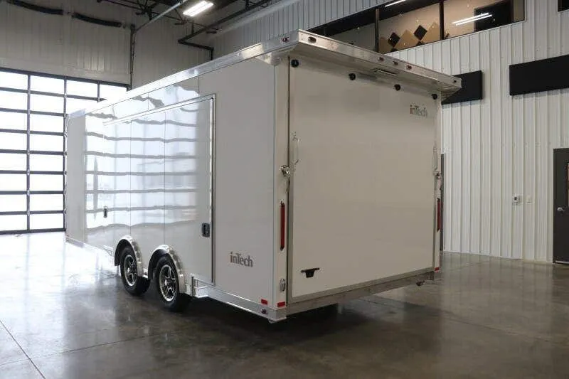2026 inTech 8.5ft × 20ft All-Aluminum Car & Racing Trailer