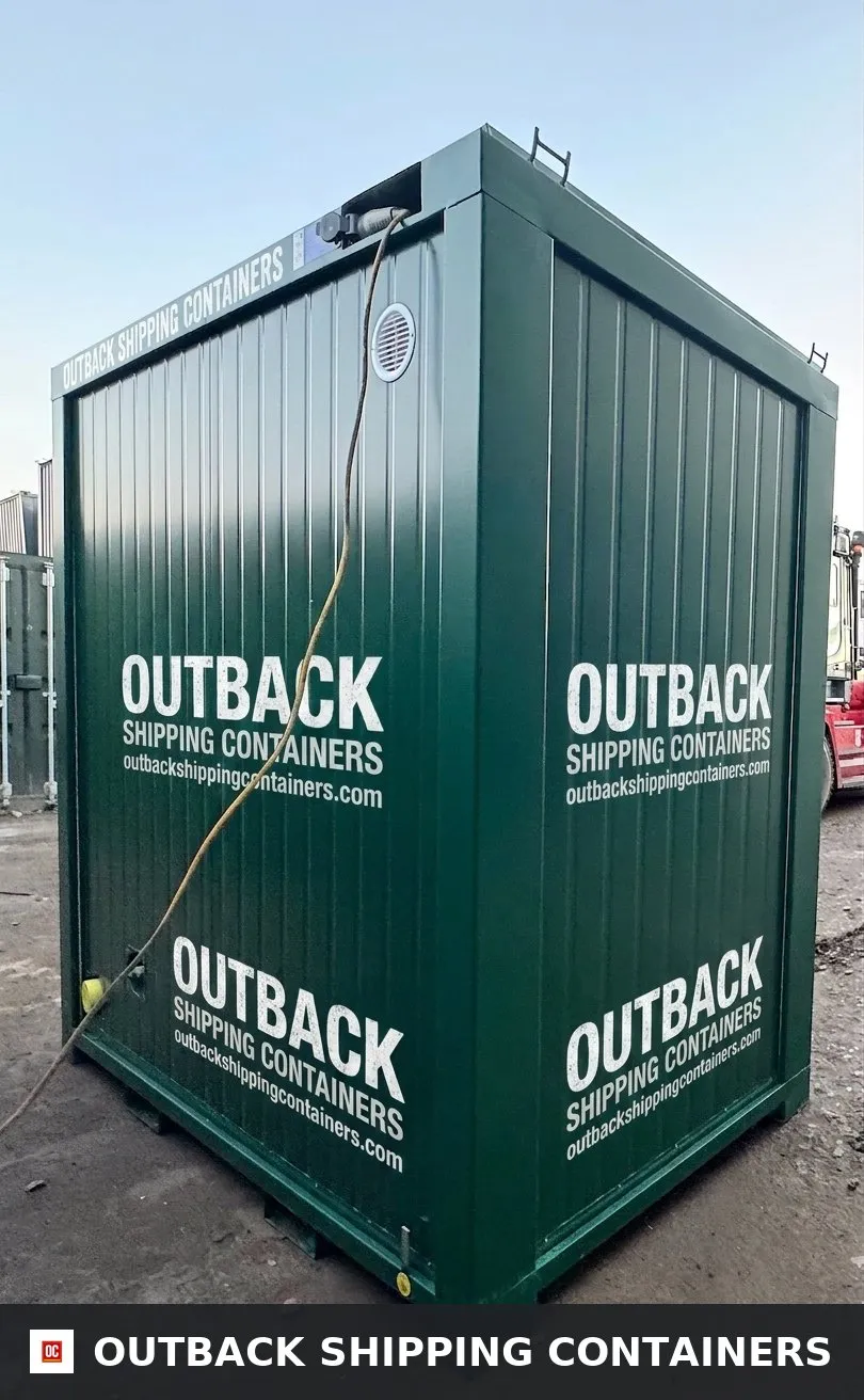 Triple Urinal Unit — 8 x 5 ft NEW Portable Toilet Block — Green — No 793