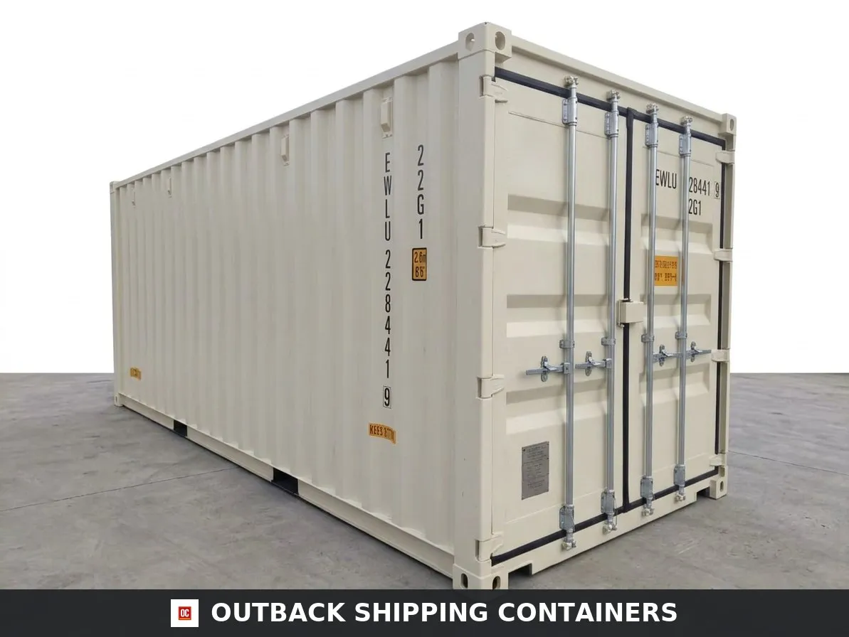 20ft One-Trip Shipping Container – Triple Door / Version A
