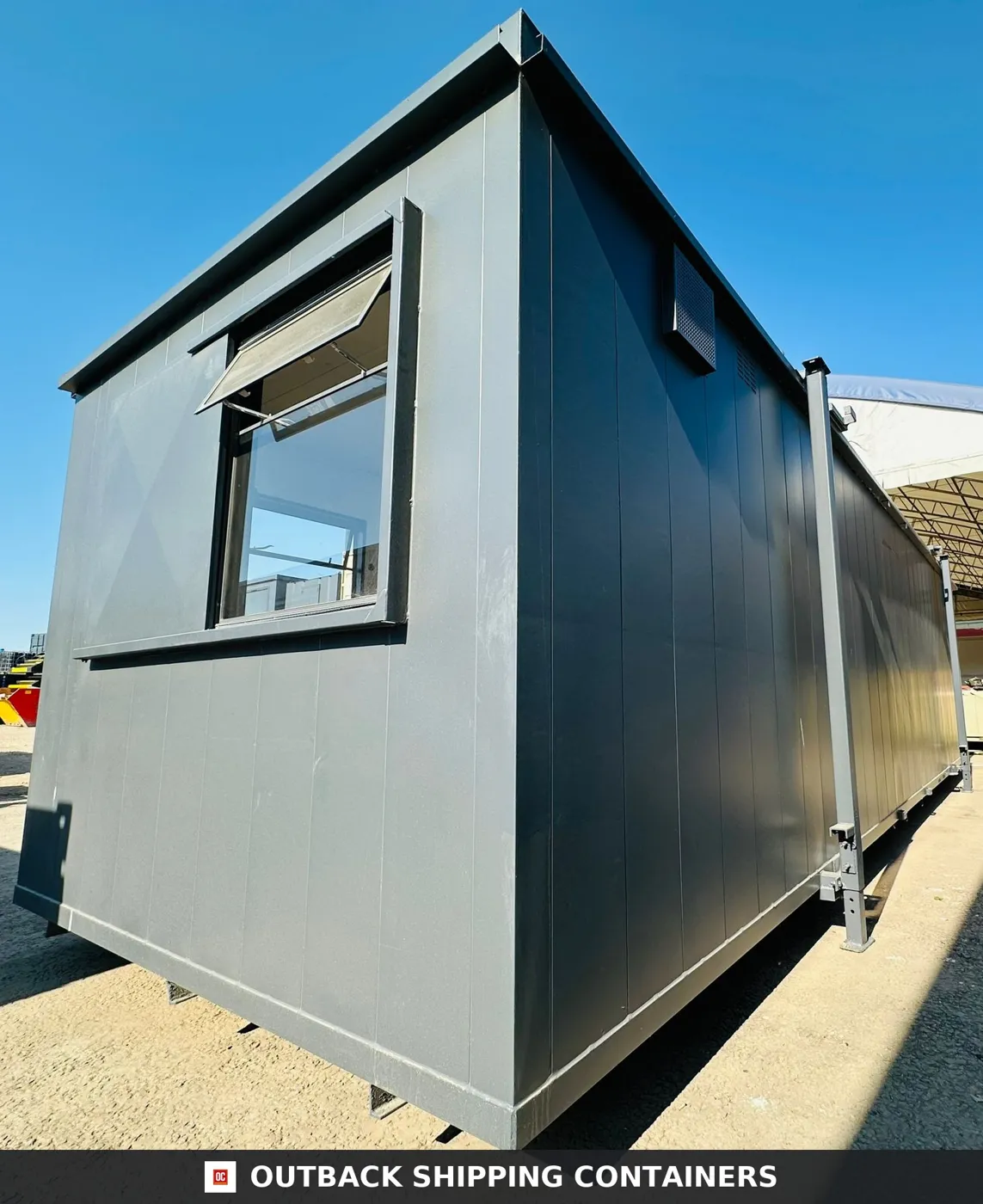 32x10ft Cabin – Open Plan – Office / Canteen – 10x3M – Anti-Vandal – Site Accommodation