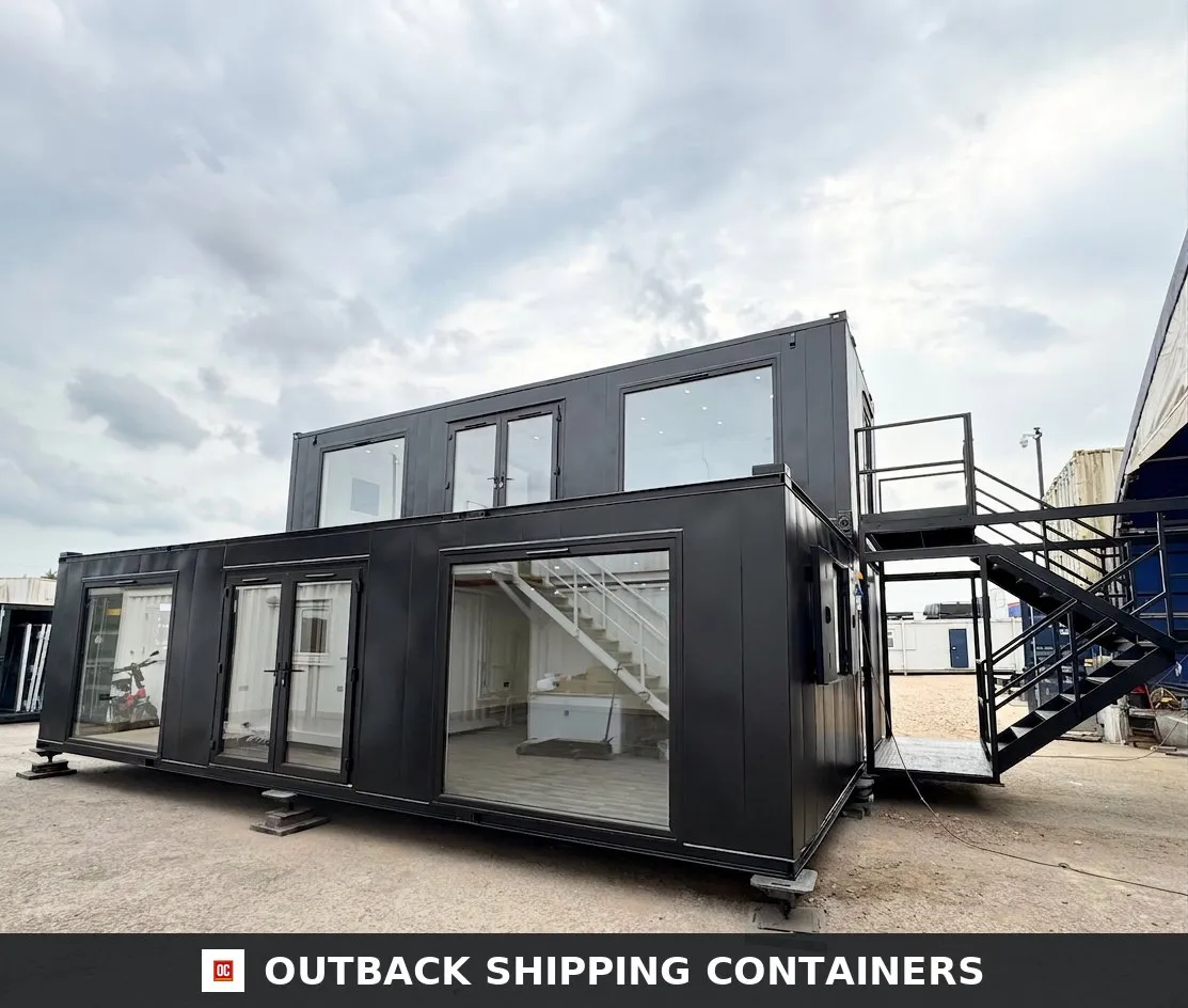 3 Bay — 32x10ft — Cabin Office Complex — Modular Portable Office — Container Conversion — No 1000