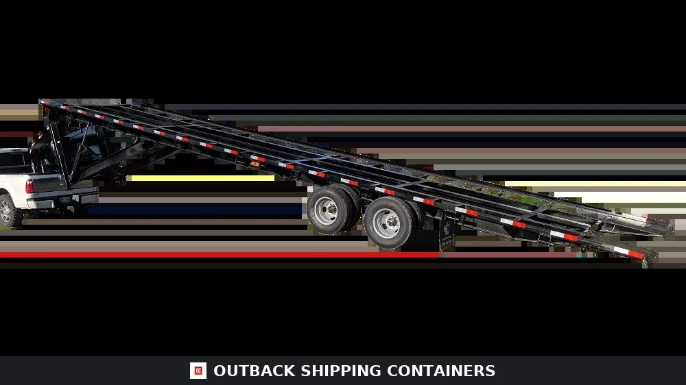40ft Tilt-Bed Shipping Container Trailer (V1)