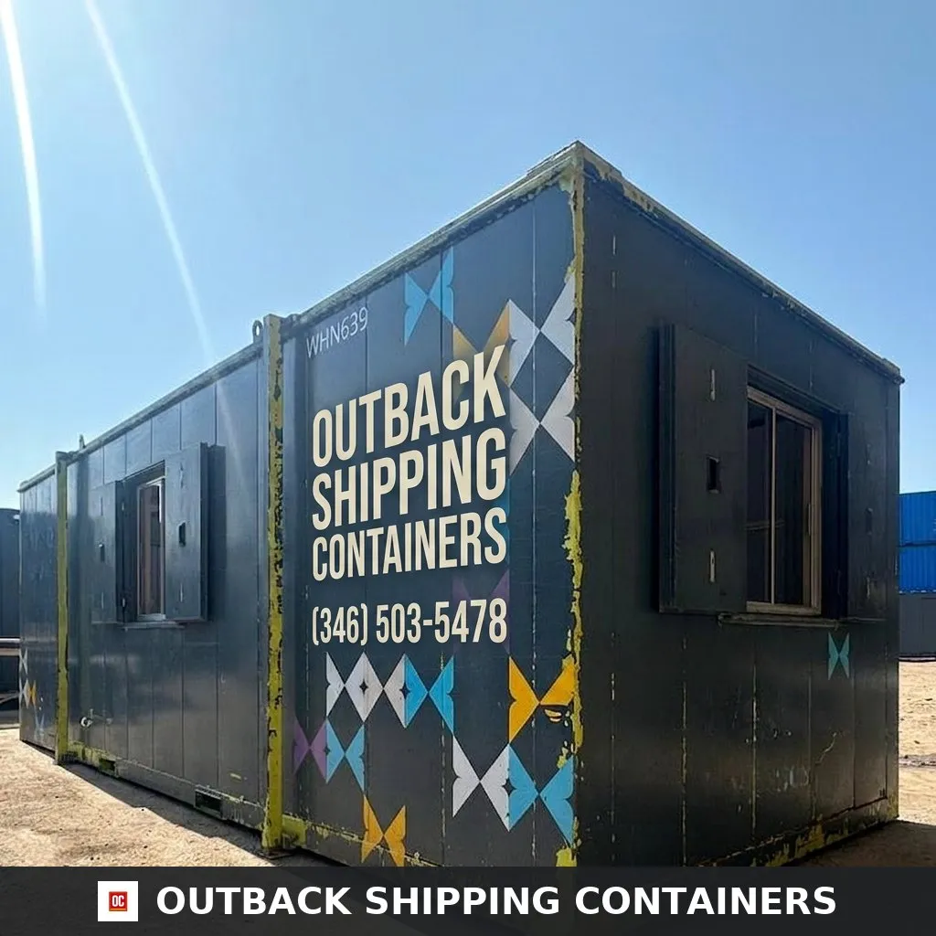 24x9ft — Office / Canteen — Building Site Accommodation — Portable Anti-Vandal