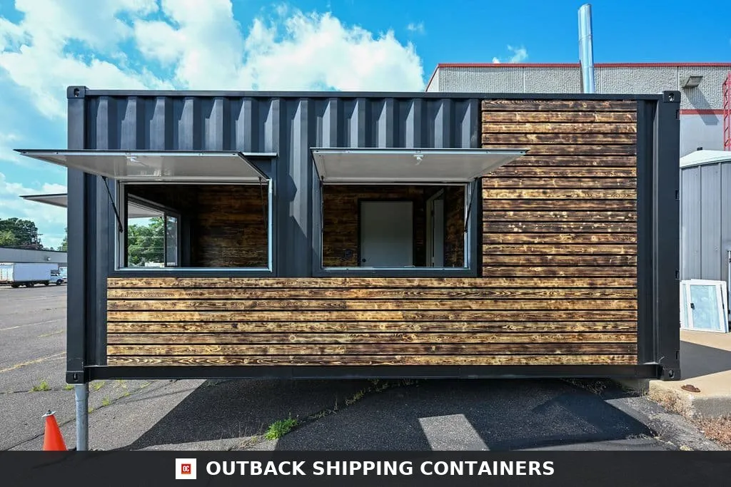 20ft Portable Shipping Container Bar | Commercial Pop-Up Bar Container
