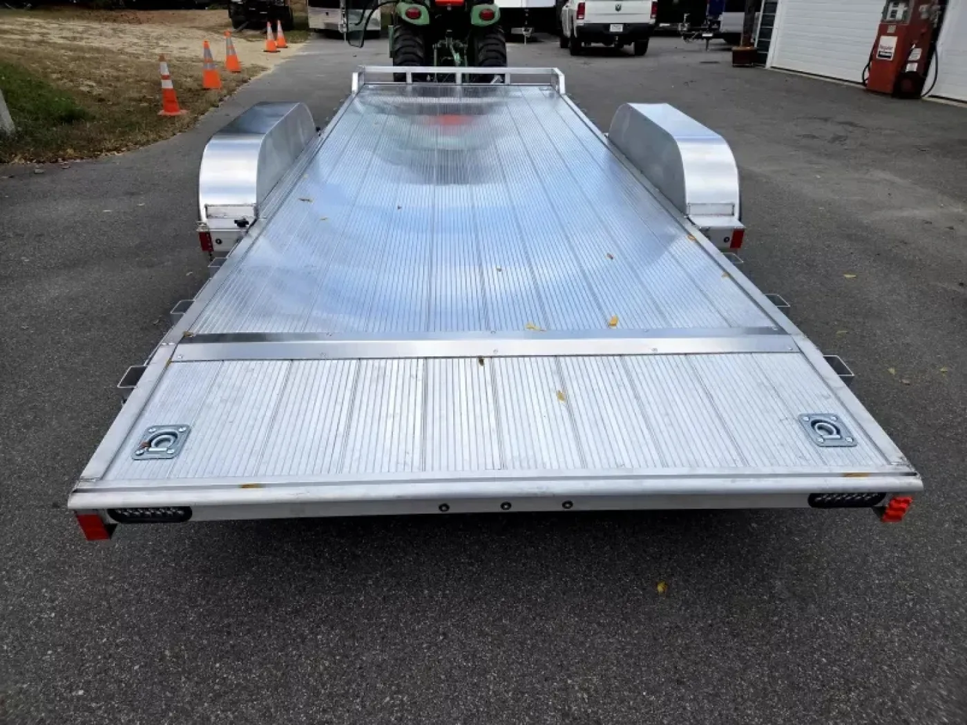 New2026 7×20 aluminum car hauler flat bed utility trailer aluminum deck – High Country Trailers