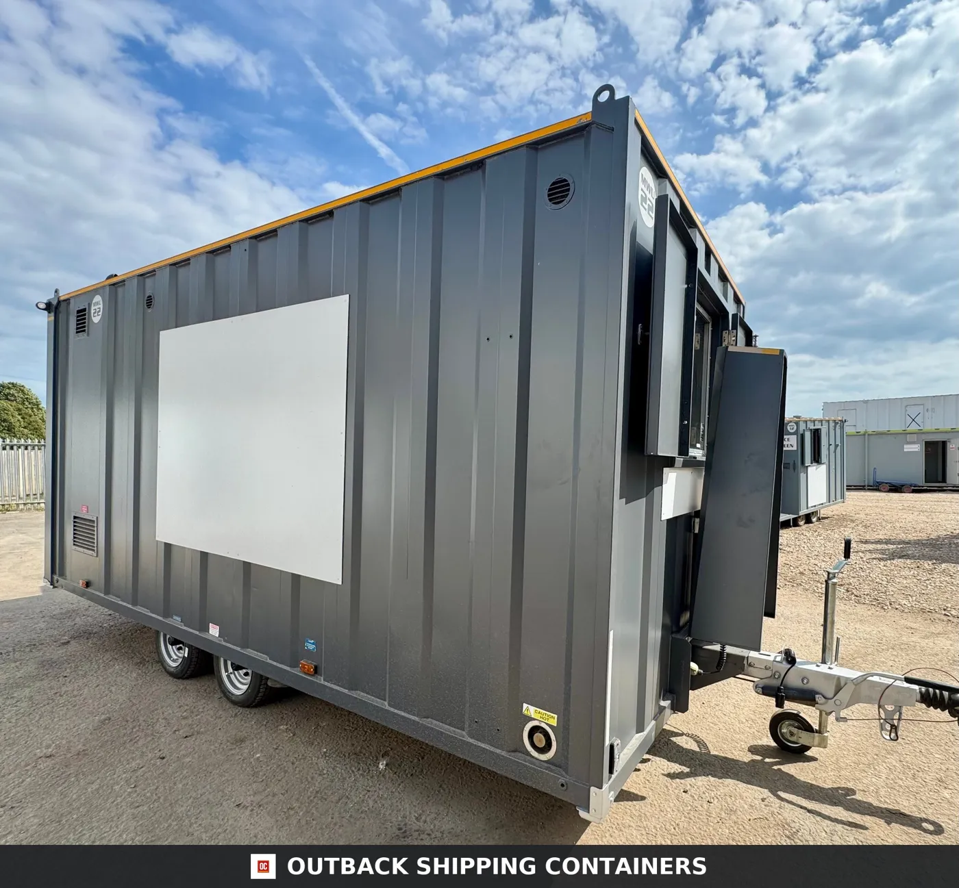 Groundhog Towable Mobile Welfare | 16 Ft | 2017 |Twin Axle | GPO500 | Building Site Accommodation | Reduced | No 1531