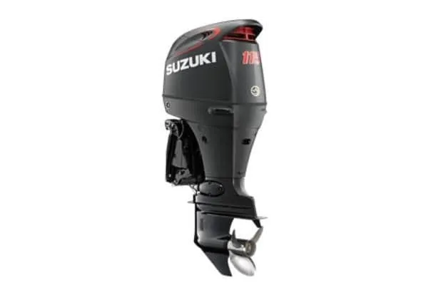 Suzuki DF115ATXSS2, 115 HP, 25 IN SHAFT, REMOTE, ELECTRIC, MATTE BLACK