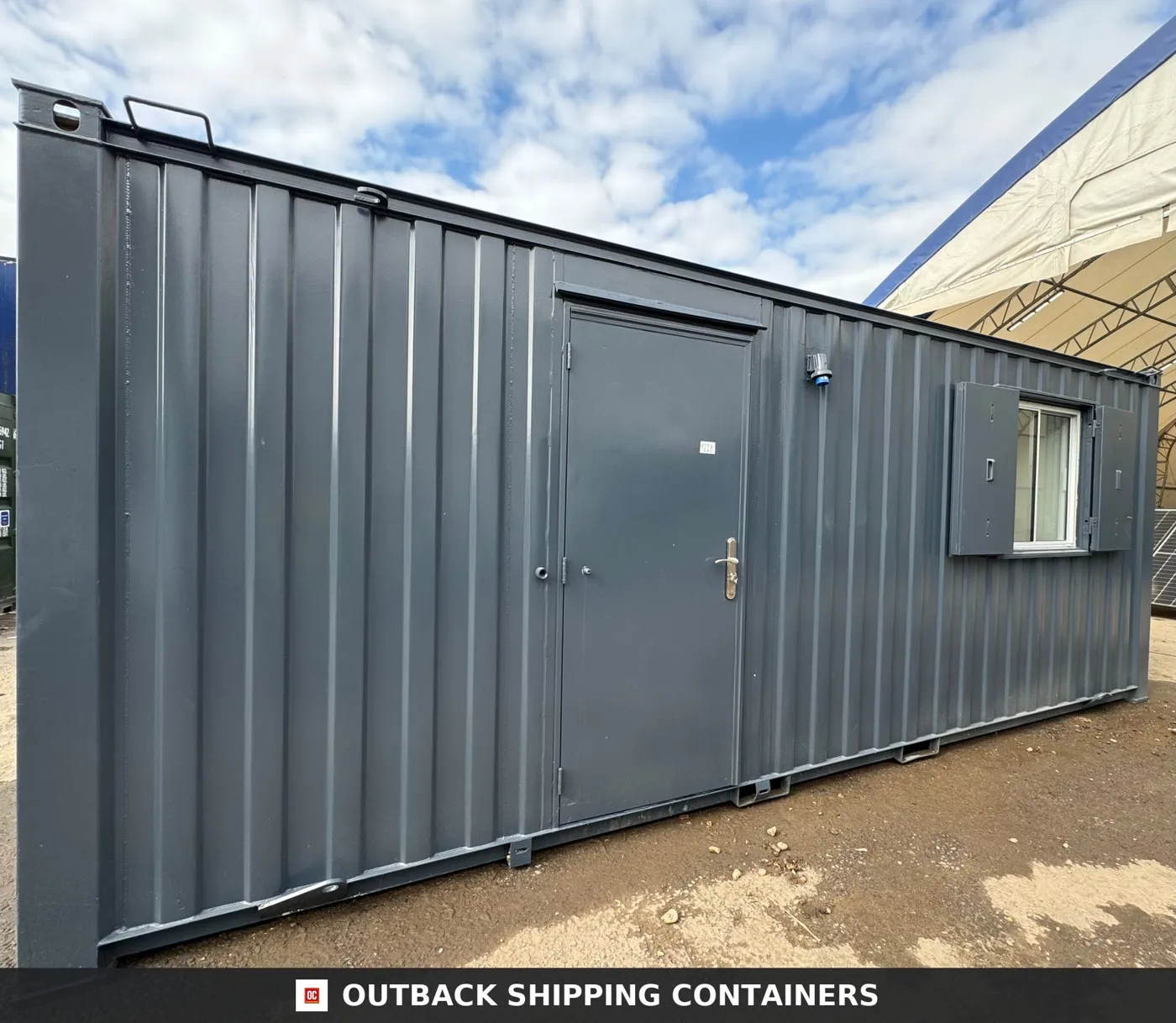 21x8ft – Office – Cabin / Container – Portable Anti-Vandal Building