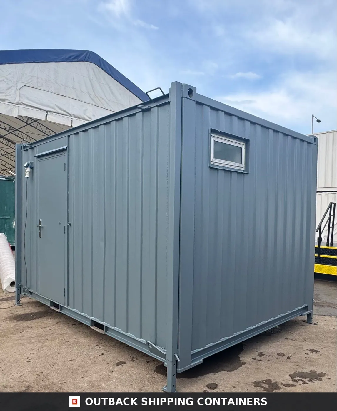 12 x 9 ft Anti-Vandal — 2 + 1 Toilet Block — Portable Building — No 1350